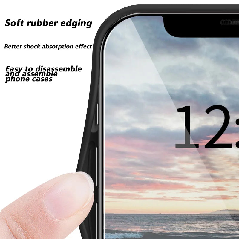 Custom Photo Mirror Glass Phone Case for Xiaomi Redmi POCO F7/F6/F5/F4/F3/F2/Ultra/Pro/GT