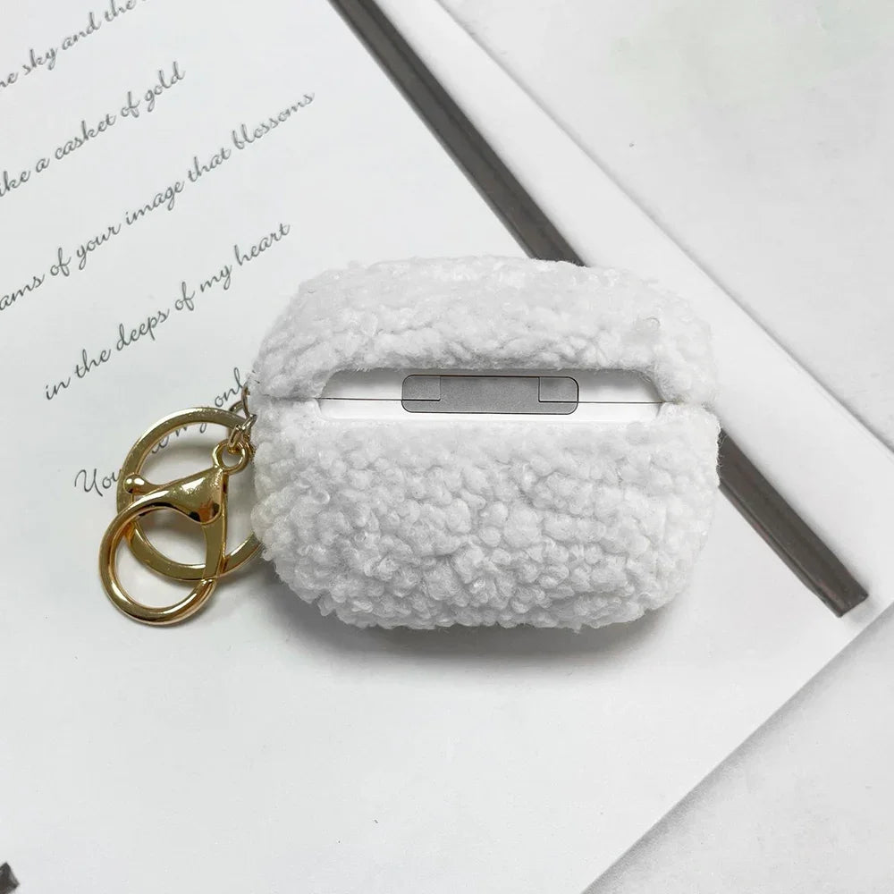 For Airpods 4 Pro Case 2022 Cute Fluffy Dog Earphone Case Headphone Cover For Apple AirPod 3 2 Pro 2nd Generation Pro USB C Case