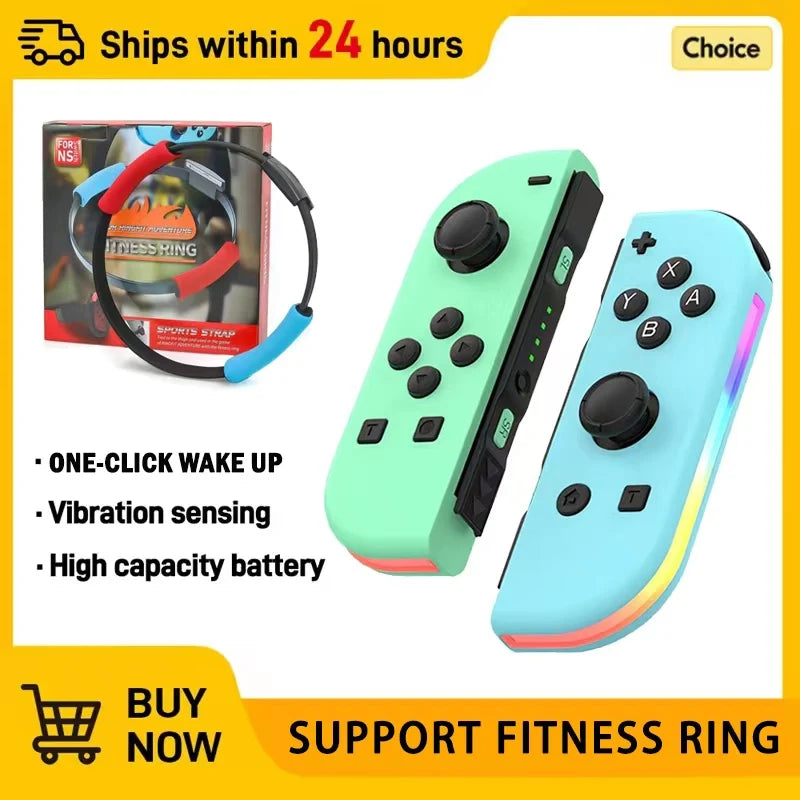 Wireless Controller For Nintendo Switch NS/OLED/LITE Gamepad Joystick Dual Vibration Turbo Remote Control 6 Axis Gyro L/R Joypad
