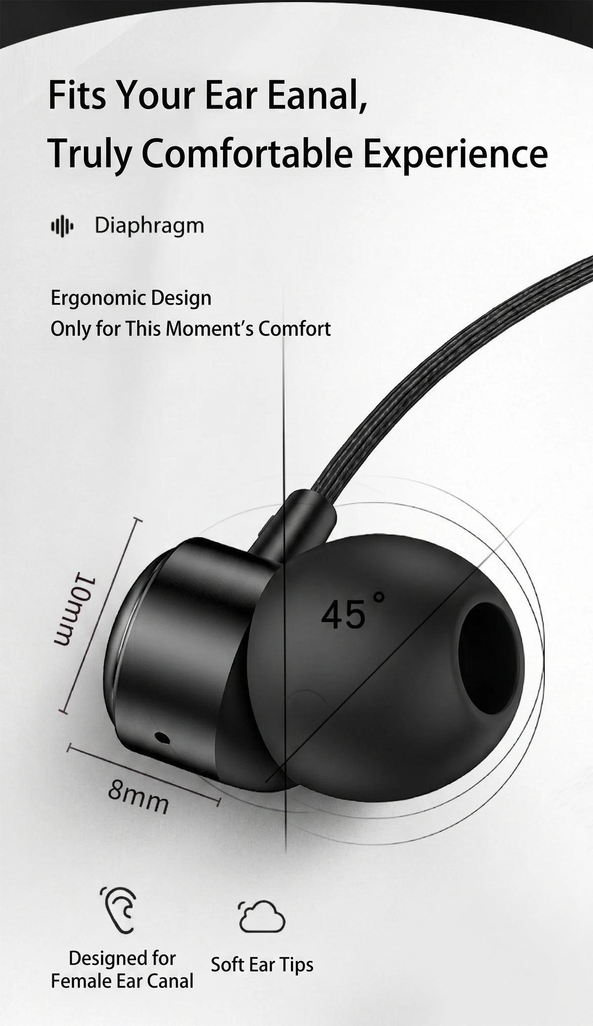 Type C Wired Headphones HiFi Stereo Surround Sound Earphones Music Headset For Samsung Galaxy S25 S24 S23 S22 S21 Xiaomi Realme