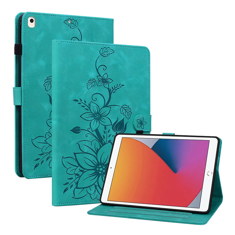 Leather Case for iPad Air 11 13 2024-26 iPad 5th 6th 7th 8th Gen iPad 10.9 2022 11th 2025 Pro 11 2024 9.7 2018 Mini 8 6 Shell