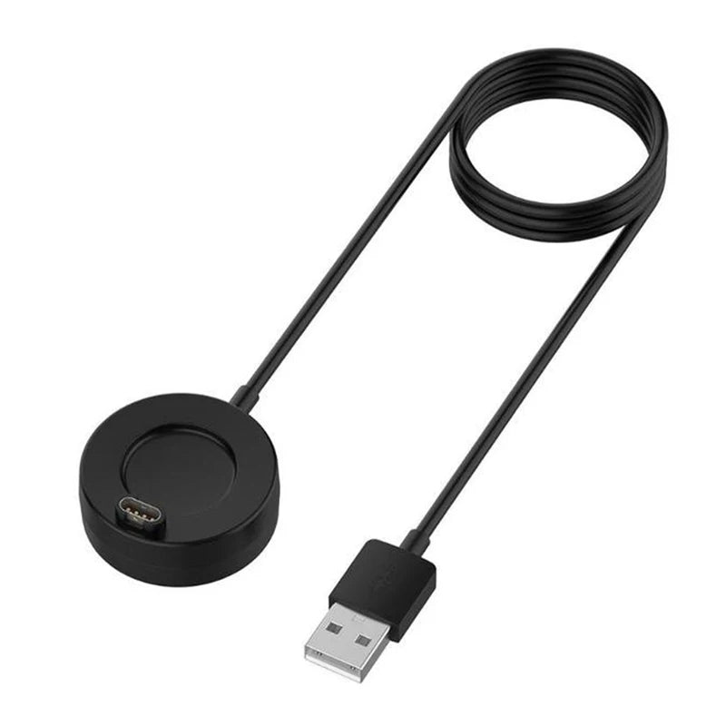 USB Watch Charger Cable For Garmin Fenix 7 7S 7X 6 6S 6X 5 5S 5X Forerunner 945 935 245 255 Charging Dock With Dust Plug Cover