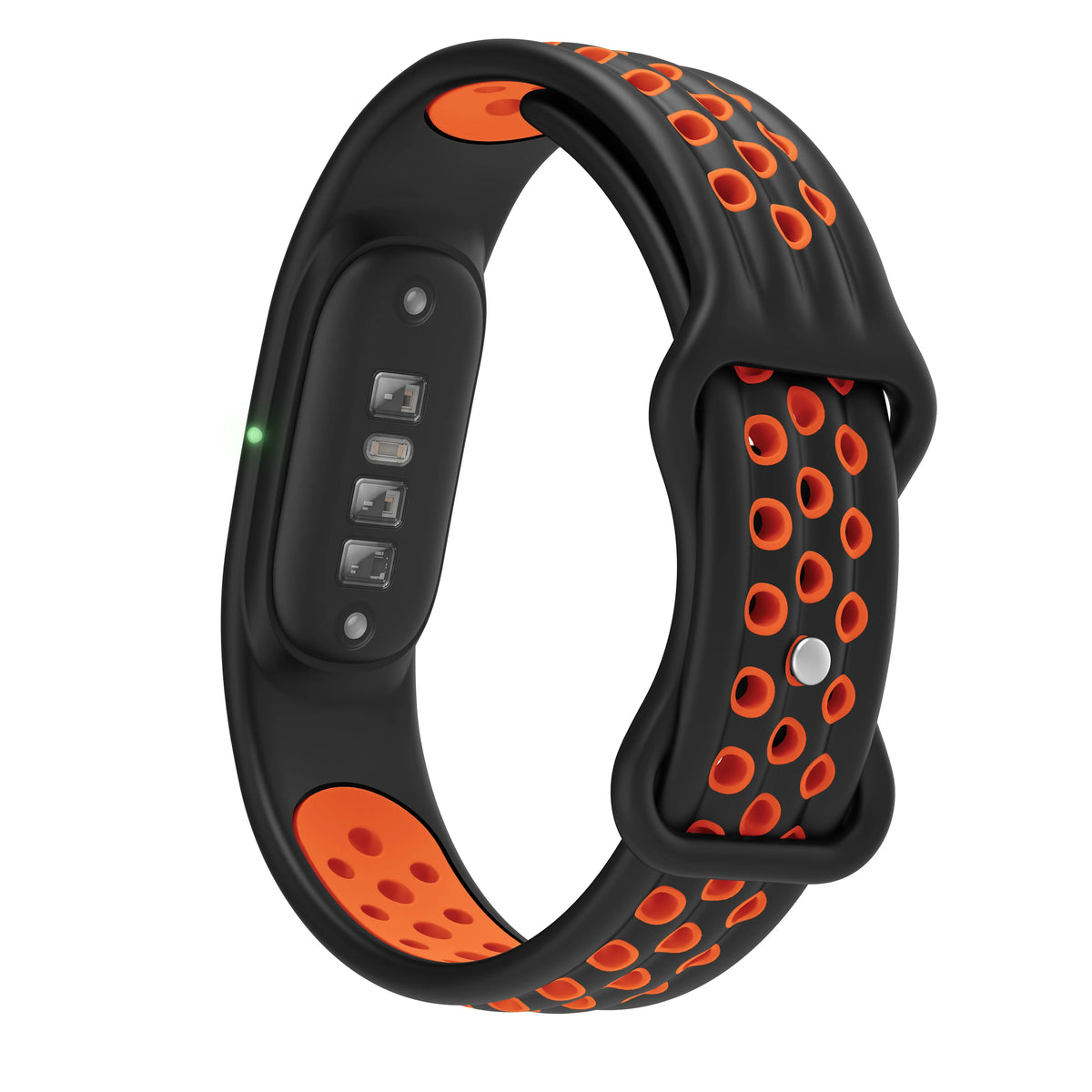 Silicone Loop Sport Watch Strap for Google Fitbit Air Two Tone Bracelet Breathable Band Wristband Correa Replacement Accessories
