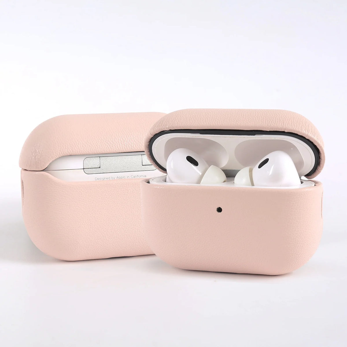 Biobased Eco-Friendly Leather Case For Airpods Pro 3 Airpods4 5 Wireless Earphone Box Headphone Bluetooth Hard Protective Cover