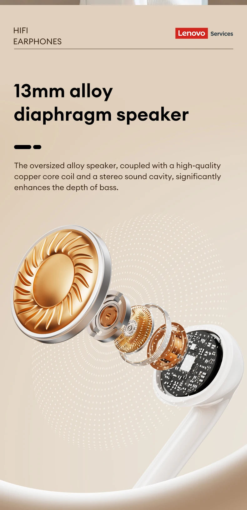 Lenovo YF02 Wired Gaming Headphones 3.5mm/Type-C For Mobile Phones Computers And More HiFi Sound Music Wired Earphones With Mic