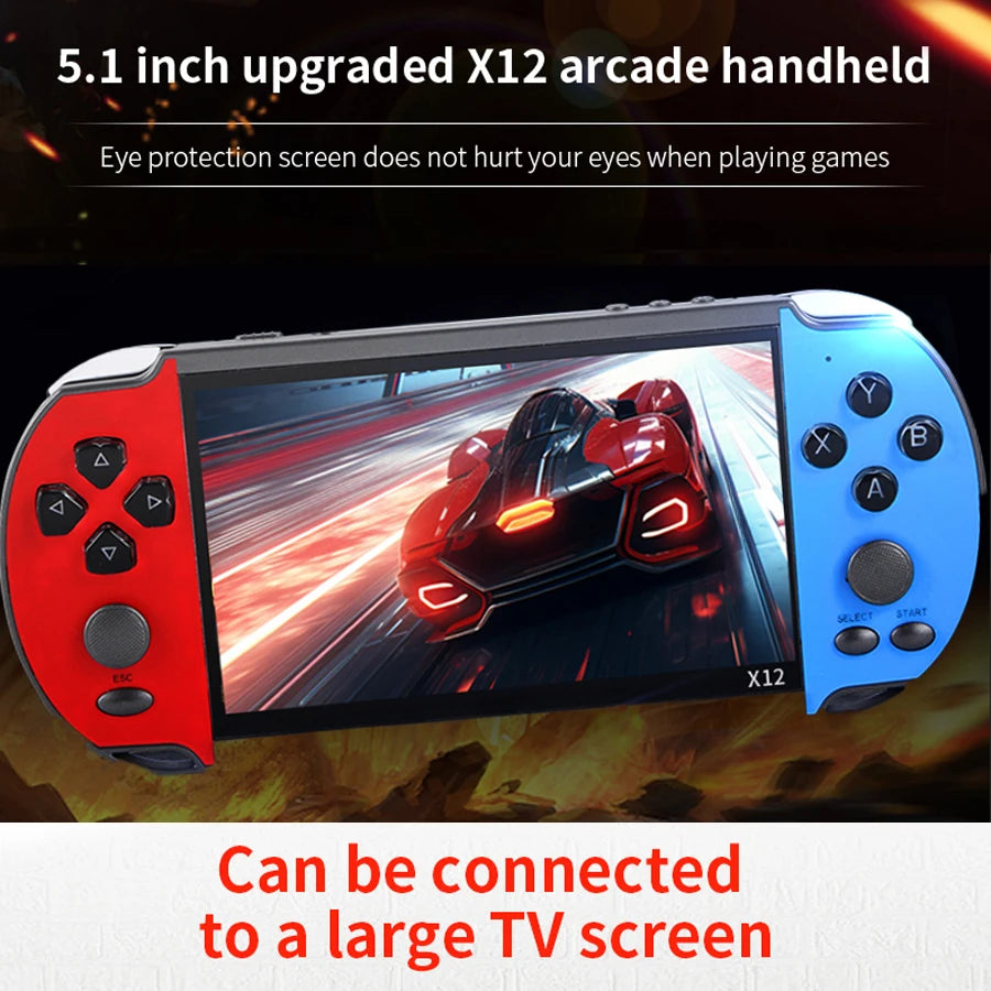 Portable Handheld Videogame TV Retro Video Game Console Arcade Player for Children Mini Machine Emulator Retrogame Gaming Device