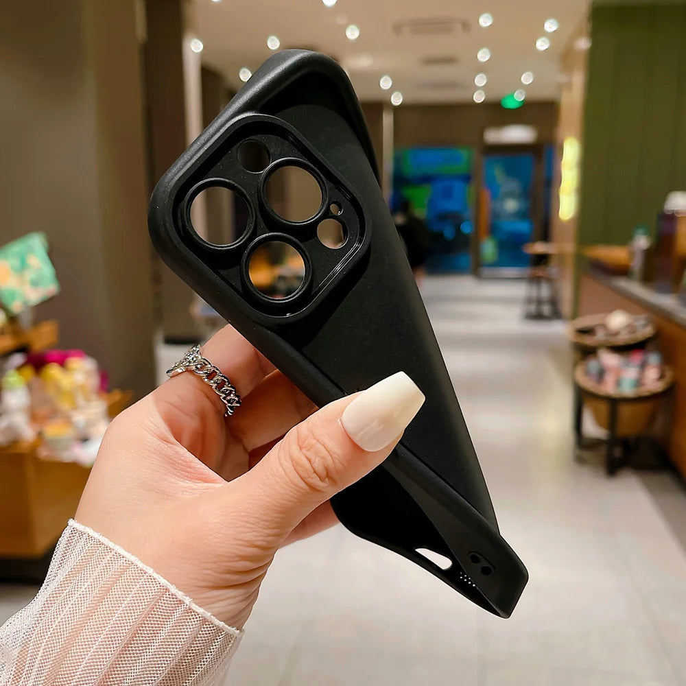 Soft Silicone Case For iPhone 17 16 15 14 11 13 12 Pro Max 17 Air 16e Mini Shockproof PhoneCover For iPhone X XR XS Max 7 8 Plus