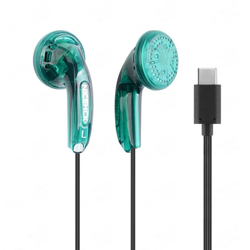 NICEHCK Traceless Colorful HIFI In-ear Earphone 15.4mm Dynamic Unit Sport Music Headset Microphone Earbud IEM Vido MX500 MX980