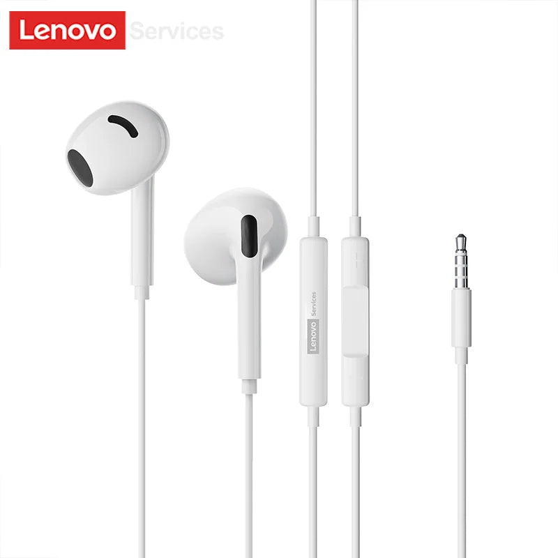 Lenovo YF02 Wired Gaming Headphones 3.5mm/Type-C For Mobile Phones Computers And More HiFi Sound Music Wired Earphones With Mic