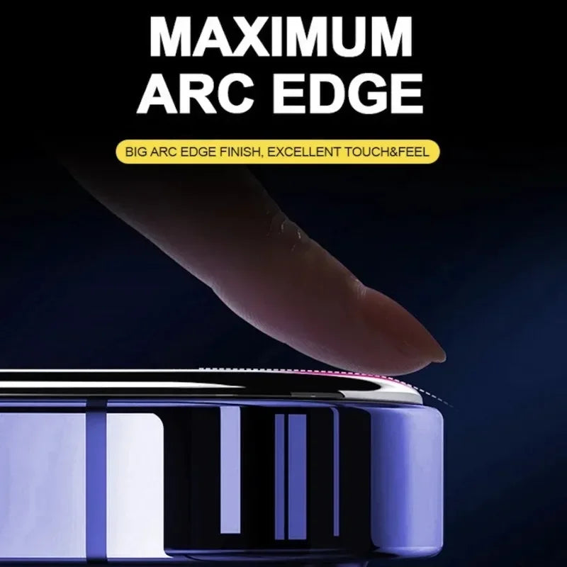2Pcs Privacy Screen Protector For iPhone 17 16e 16 15 14 13 12 11 Pro Max Plus XS XR XsMax Waterproof Anti-Fingerprint Glass