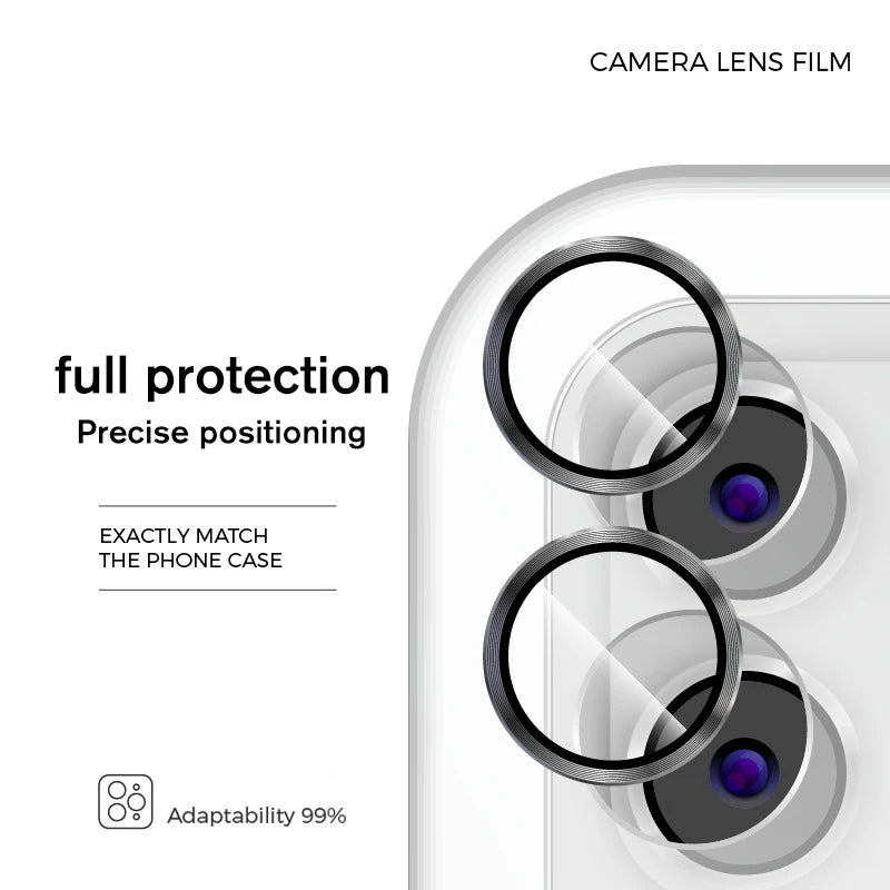 Alloy Camera Glass Case For Xiaomi Redmi Note 15Pro 15 17 Pro Max 5G 3D Metal Ring Lens Protector Note15 Pro+ 14Pro Plus 14 4G