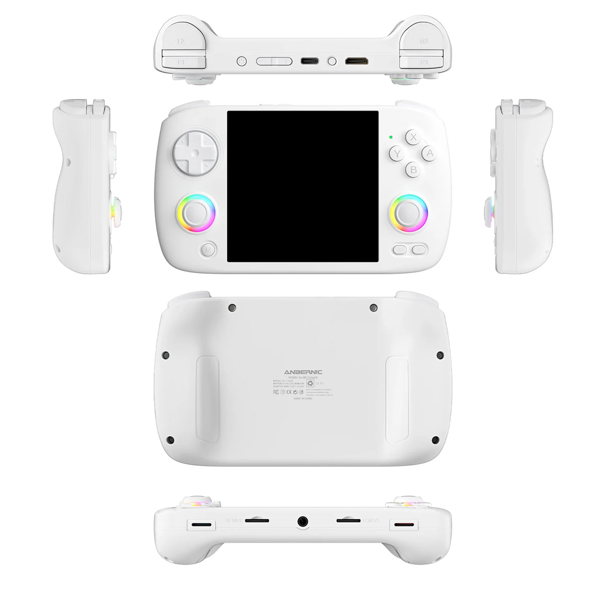 ANBERNIC RG CubeXX Handheld Games Console 3.95" IPS Screen 64-bit Linux System H700 3800mAh Wi-Fi Bluetooth Retro Gaming Player