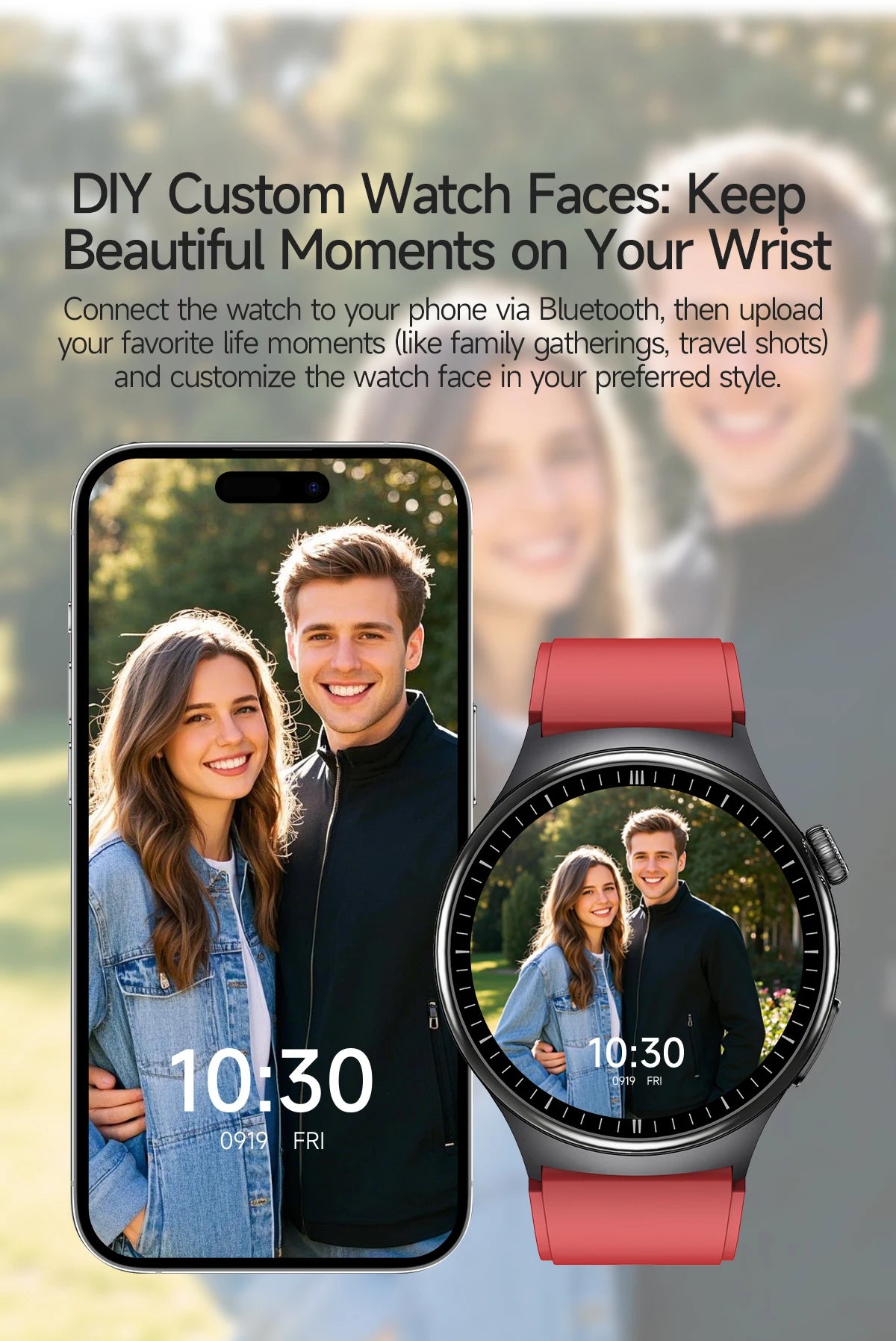 2026 New AI-Diagnosis Care Smartwatch ECG+PPG Accurate Uric Acid Blood Pressure Body Fat Five Organ Fitness Waterproof Smartwatc