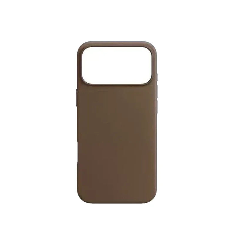 For Apple Magsafe Leather Case for IPhone 17 Pro Max 17 Air Case Wireless Charging Magnetic Cover 16 Pro Max with Box