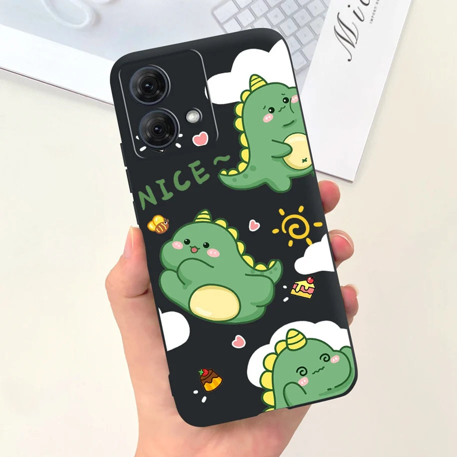 For Motorola Moto G54 Case Moto G84 Phone Cover Cute Astronaut Slim TPU Soft Silicone Funda For MotoG54 MotoG84 5G XT2343-1 Capa