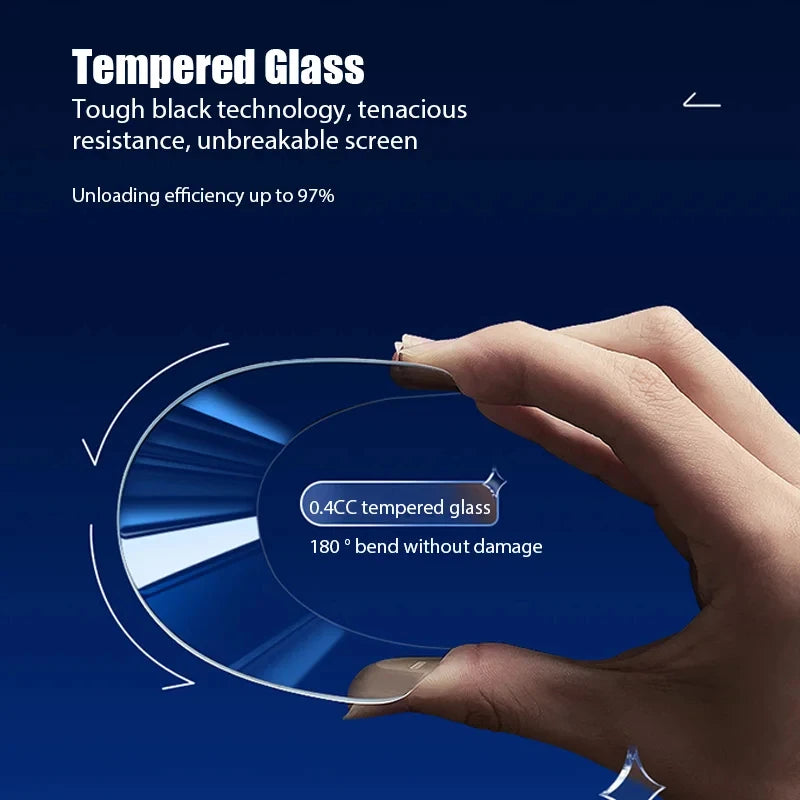 5Pcs Tempered Glass For iPhone 16 13 12 11 14 15 Pro Max Mini Screen Protector For IPhone 17 PRO XR X XS 8 Plus Protective Glass