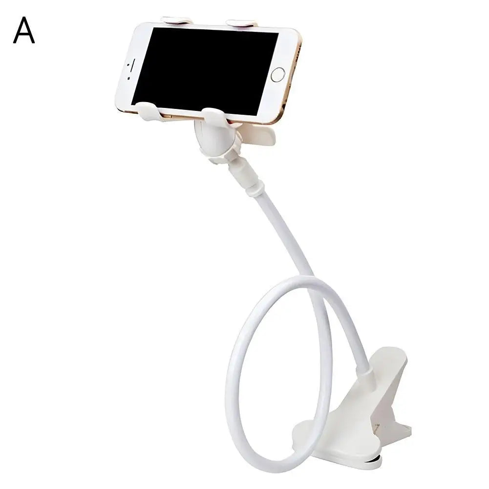 Phone Holder Stand Lazy Bracket Headrest Bed 360 Flexible Long Arms Clamp Mount Phone Stand 360 ° Rotation For iPhone 3.5~6.5"