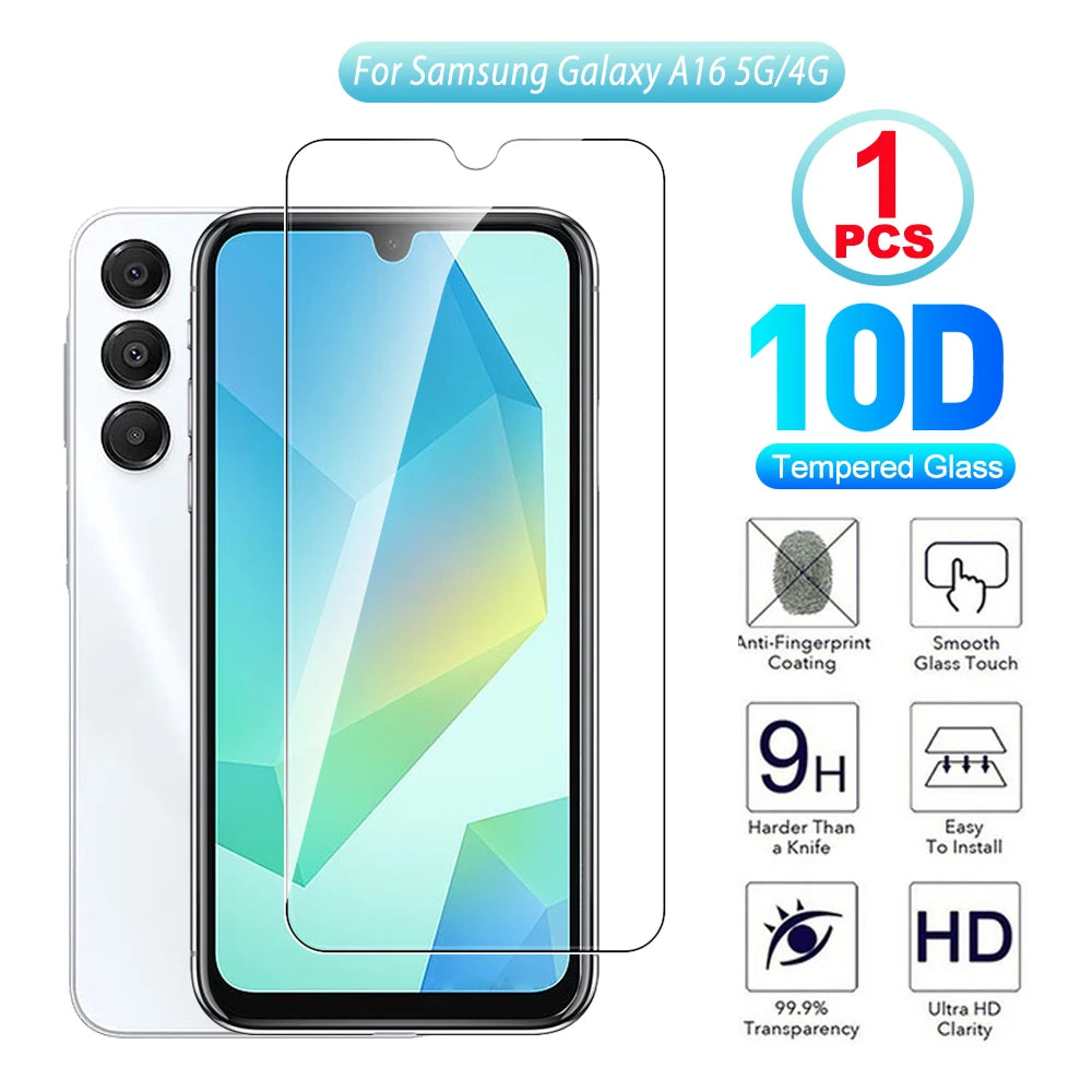 For Samsung Galaxy A16 5G/4G Tempered Glass film SamsungA16 GalaxyA16 Screen protector For Samsung A16 A 16 16A 6.7inch SM-A166B