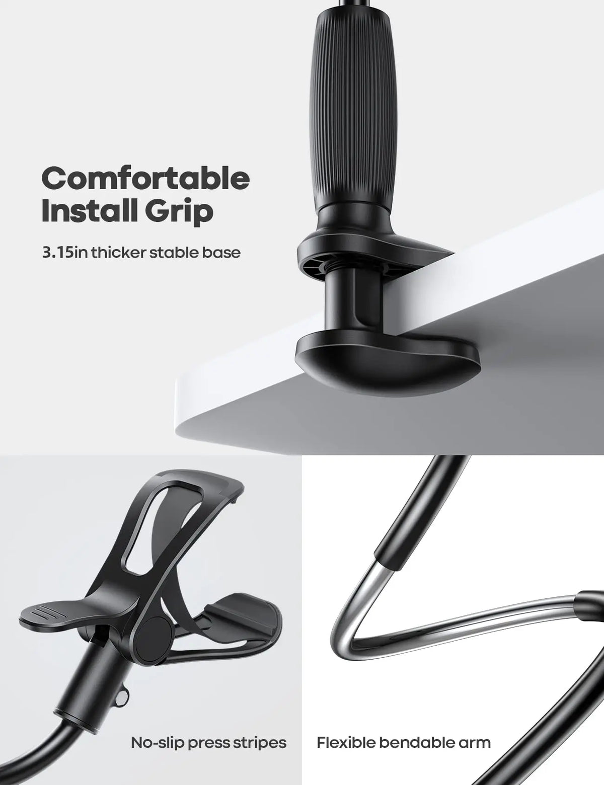Lazy Mobile Phone Holder Bedside Bed With Multifunction Live Catch Up Drama Desktop Universal Hose Creative Clip Holder