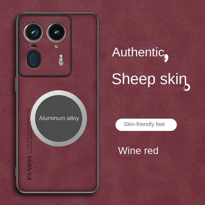 For Motorola Edge 50 Ultra Case Soft PU Skin With Magnetic Protect Back Cover case For Motorola Edge50 Ultra Full Cover Shell
