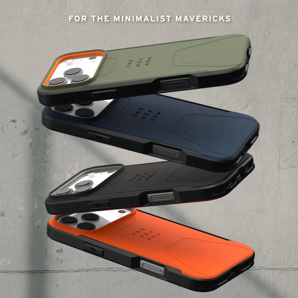 Magnetic Shockproof Armor Phone Protective Case For iPhone 17 Pro Max 17Air 16 15 14 13 12 Ua-g Heavy Impact-Resist Rugged Cover