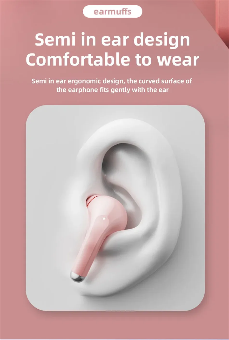 Lenovo LP40 Pro Wireless Earbuds Bluetooth 5.1 25H Playtime USB-C Fast Charge Deep Bass Touch Control IPX5 Sport Headphones