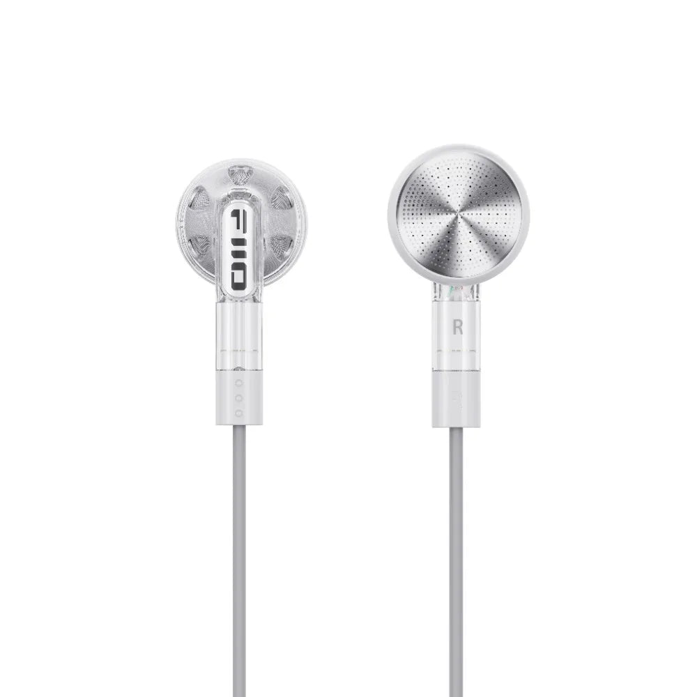 FiiO FF1 Wired in Ear Headphones Ergonomics Lightweight Portable Earbuds Beryllium Plated Diaphragm Detachable Cable Headphones