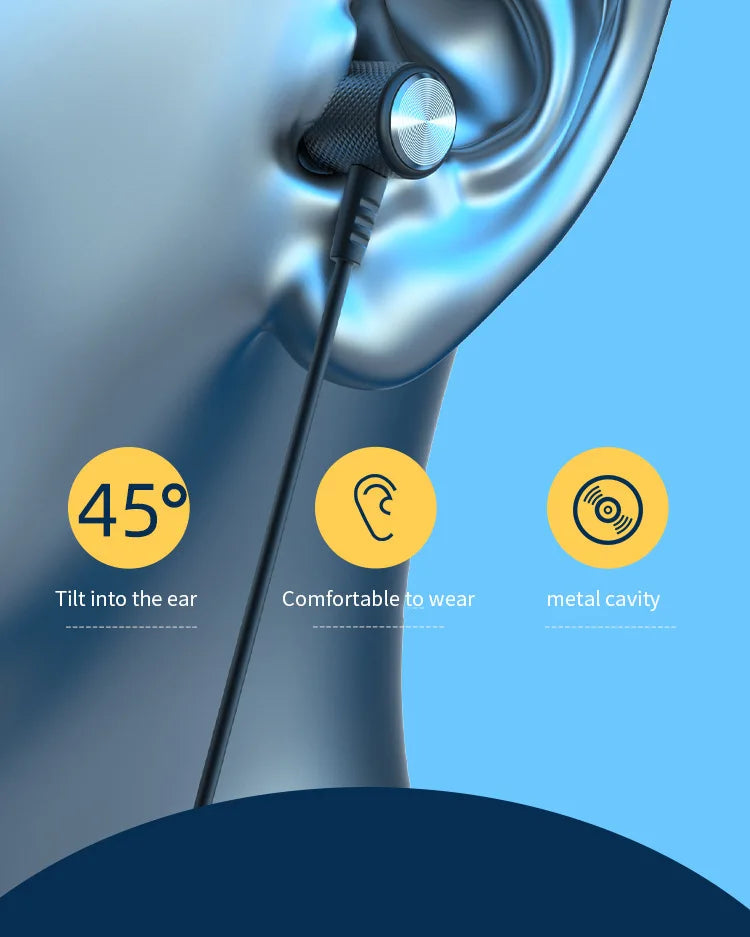 9D Bluetooth Earphones Wireless Headphones Magnetic Stereo Neckband Waterproof Sports Earbuds With Mic For iPhone Huawei OnePlus