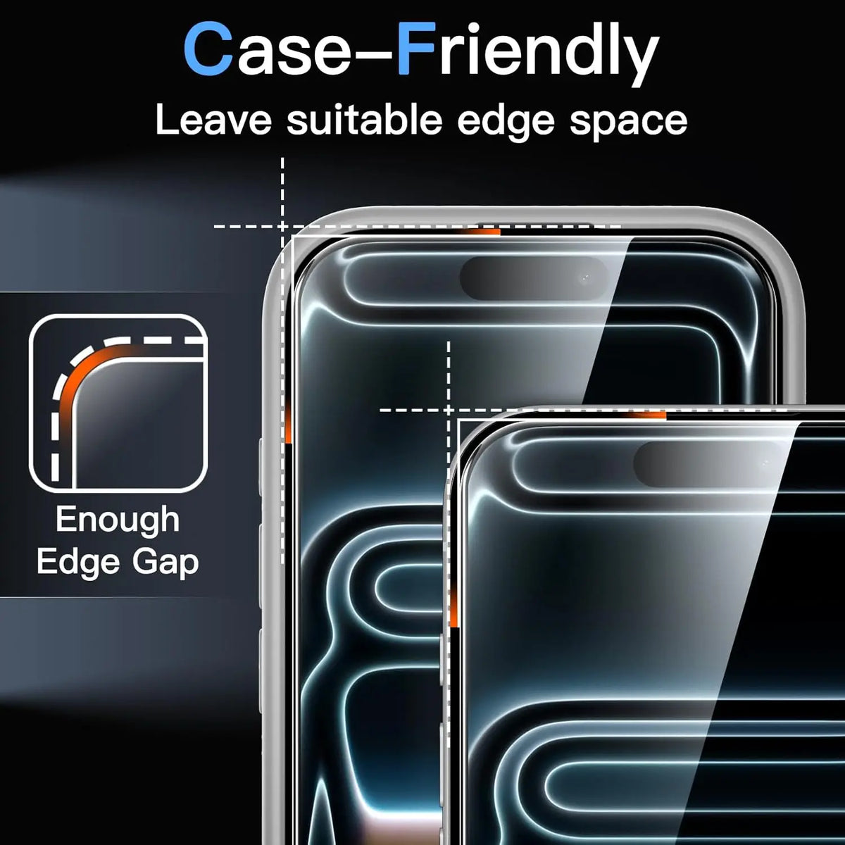 3Pcs HD Tempered Glass Screen Protector For iPhone 11 12 13 14 15 16 17 Pro Max 14 15 16 Plus Air 16e 17e Glass Protection Film