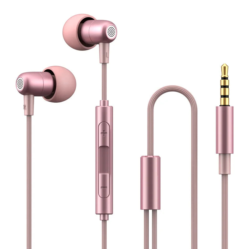 For Samsung Galaxy Wired Headphone HiFi Surround Sound With Mic USB Type C 3.5mm Earphones For iPhone 15 16 Pro Max Jack Headset