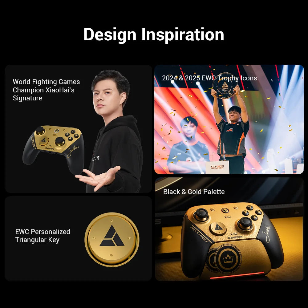 GameSir G7 Pro 8K Champion Edition Gaming Controller, Wireless Bluetooth Gamepad for Nintendo Switch 2, Android, iOS, PC, Steam