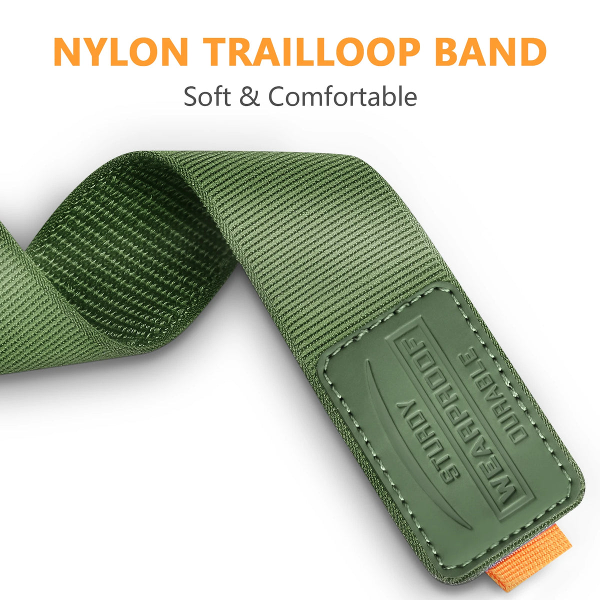 Nylon Magnetic Strap Compatible with Huawei Watch Fit 5/4/3, Nylon Loop Band for Fit 5/4/3 Pro, Outdoor Sports Watch Band
