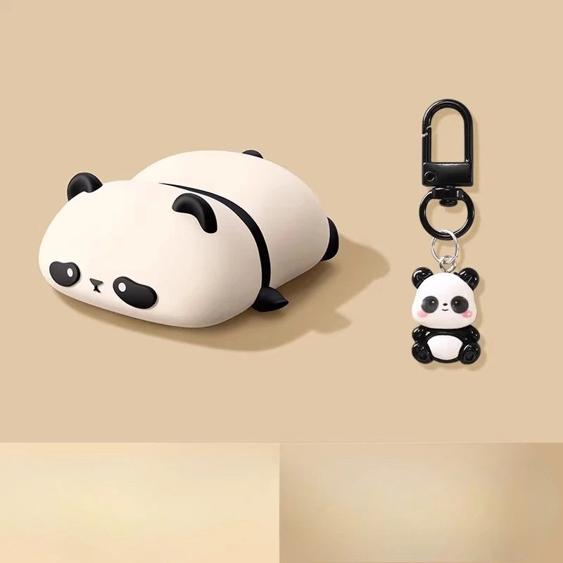 2025 Cute Kawaii 3D Pig Cover For AirPods 4 Case Cartoon Cute Earphone Case For AirPods Pro 2 3 Charging Cover Piggy Soft Case