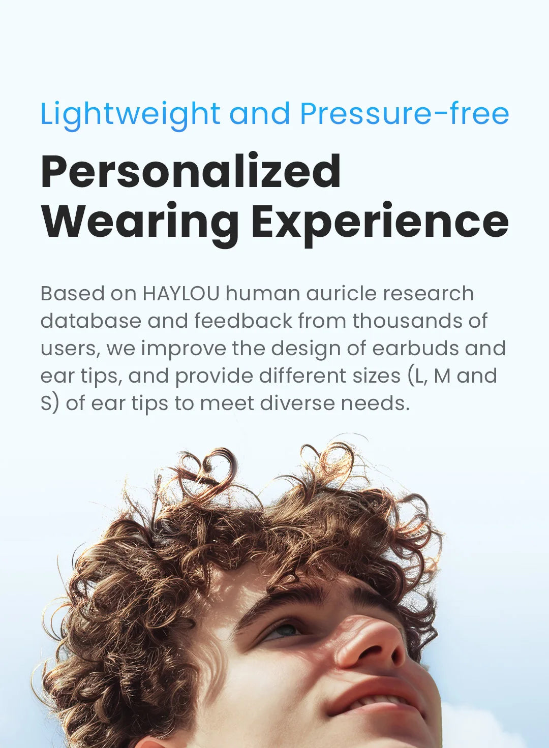HAYLOU Mori Pro Bluetooth 5.4 Earphones Wireless 43dB Adaptive Hybrid ANC Hi-Res LDAC Earbuds 6 Mic Headphones 28H Battery Life