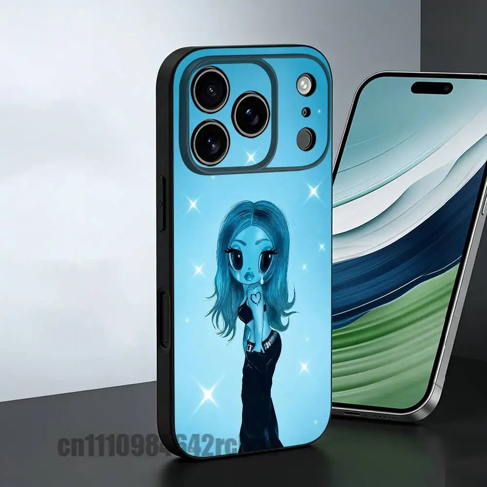 For Karol G No Me Arrepiento De Sentir Tanto Phone Case For iPhone 15 17 11 14 13 12 16 Air Pro Max Mini Plus Custom Black Cover