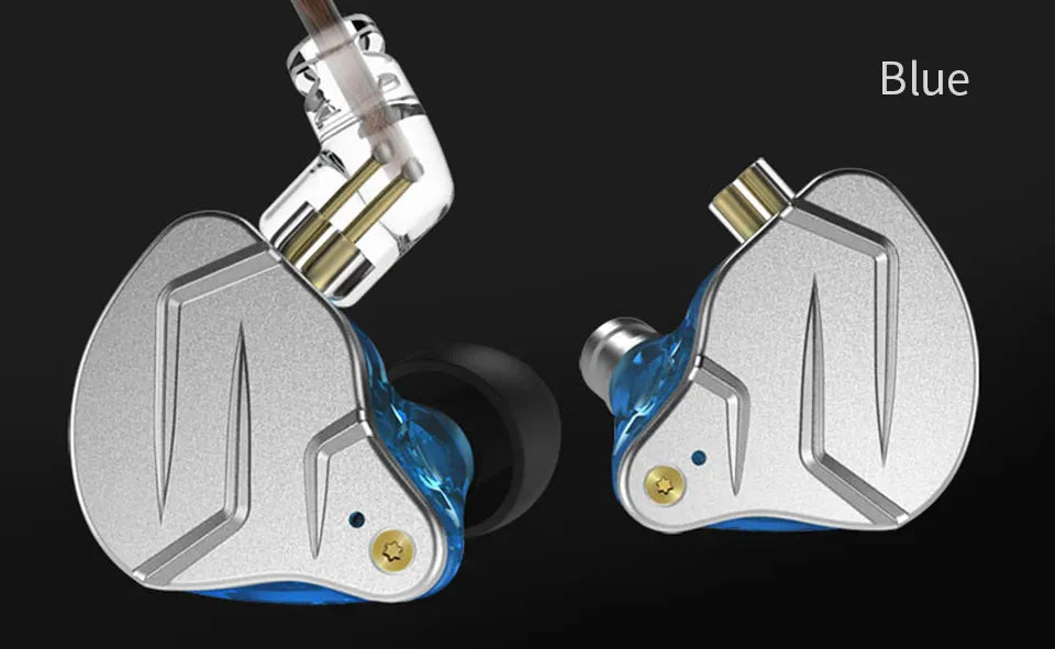 KZ ZSN PRO 1BA+1DD Hybrid technology HIFI Metal In Ear Earphones Bass Earbud Sport Noise Cancelling Headset ZST X AS10 ZS10 ST1