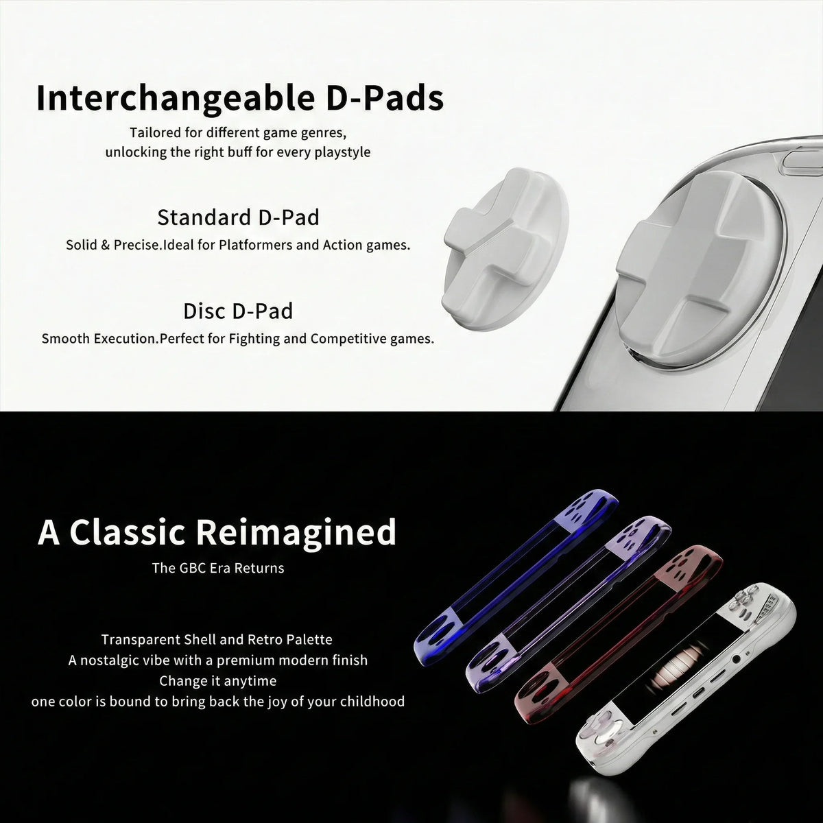 MINILOONG POCKET 1 Handheld Game Console 4''IPS Screen HD Output Open Source Systems OTA Upgrades LOONG OS Console POCKET1 gift