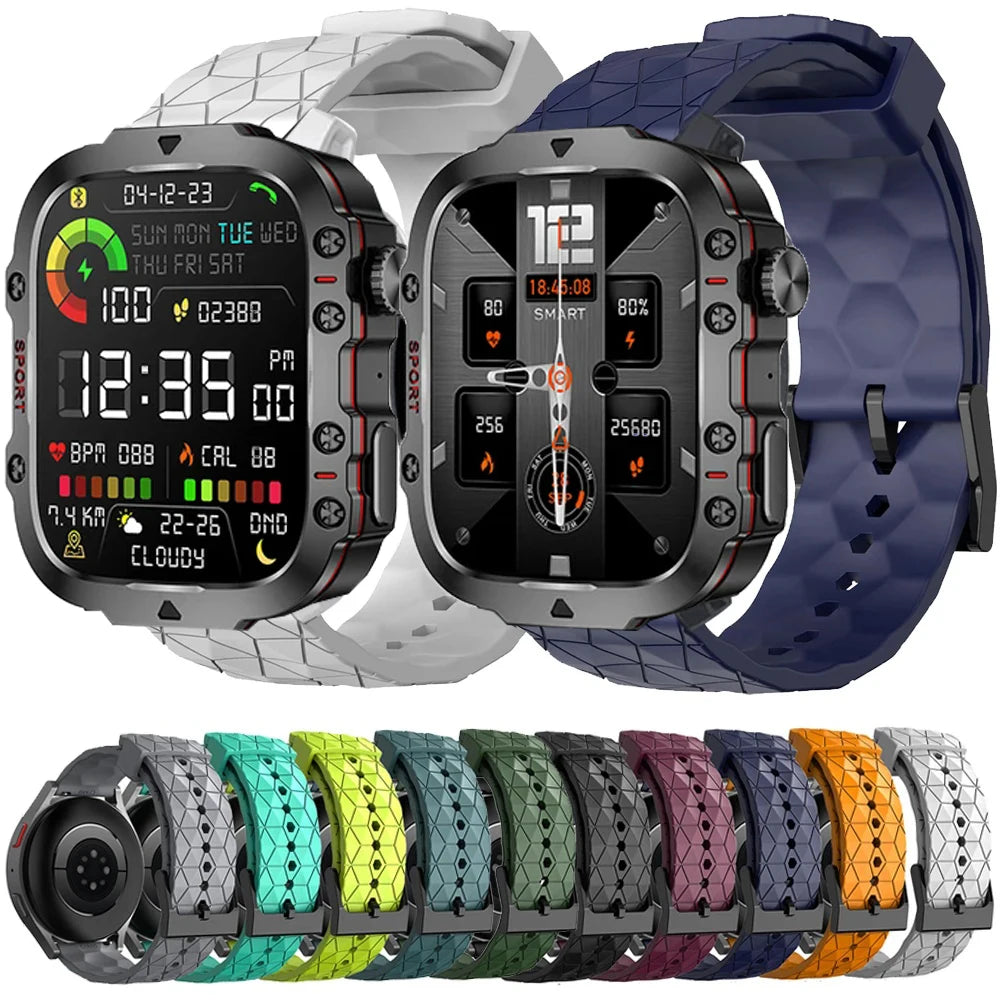 Watchband for LIGE Smart Watch QX11 Swim Strap Smart Watch for LIGE QX11 Silicone Soft Breathable Sports Bracele