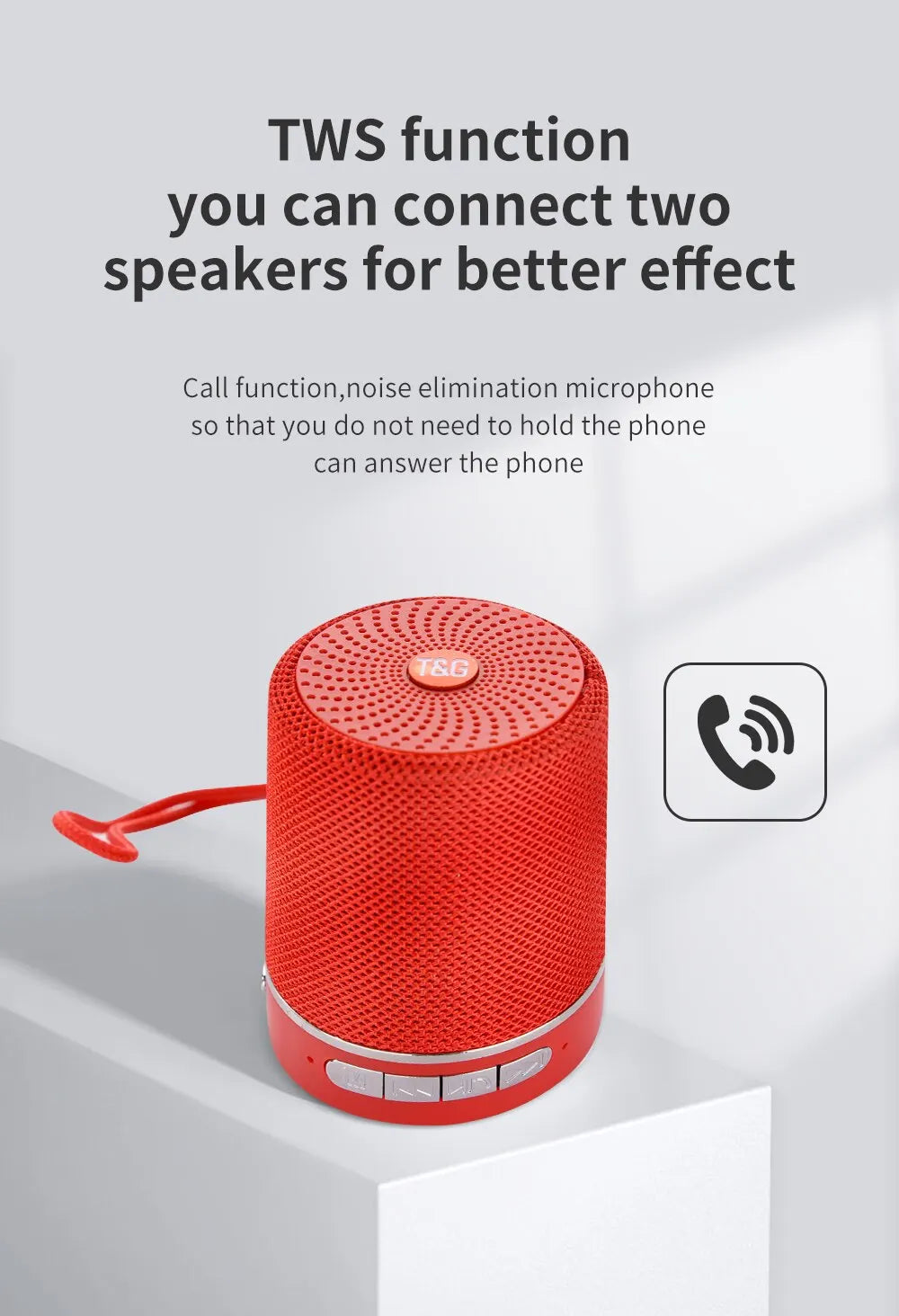 Portable Wireless Mini Subwoofer Bluetooth Speaker Sound Box Music Bass Radio FM Woofer Small Waterproof Caixa De Som Blootooth