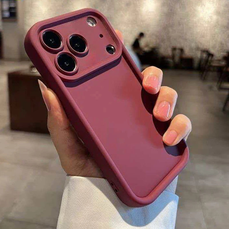 Camera Protection Candy Color Silicone Soft Case For iPhone 11 12 13 14 Plus 15 16 17 18 Pro Max XR XS X 7 8 Matte Bumper Cover