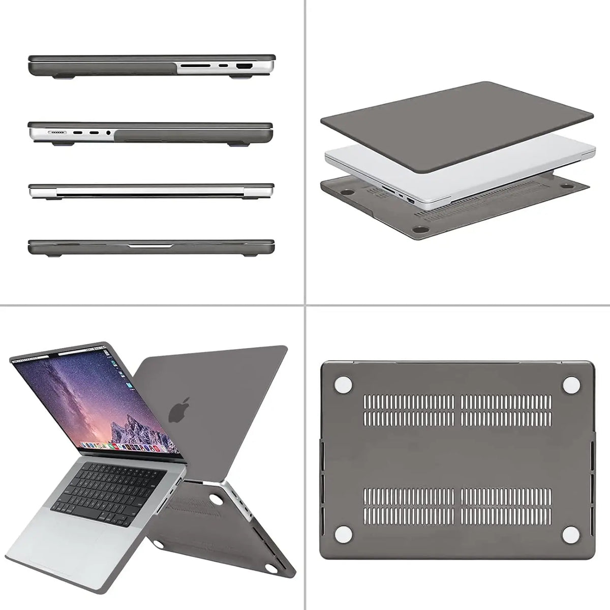 Laptop Case For MacBook Air 13 Case M3 A3113 A2337 Air 15 A3114 A2941 Pro 14 16 M4 M3 M2 M1 A3112 A3185 A3401 A2992 A3403 A2991