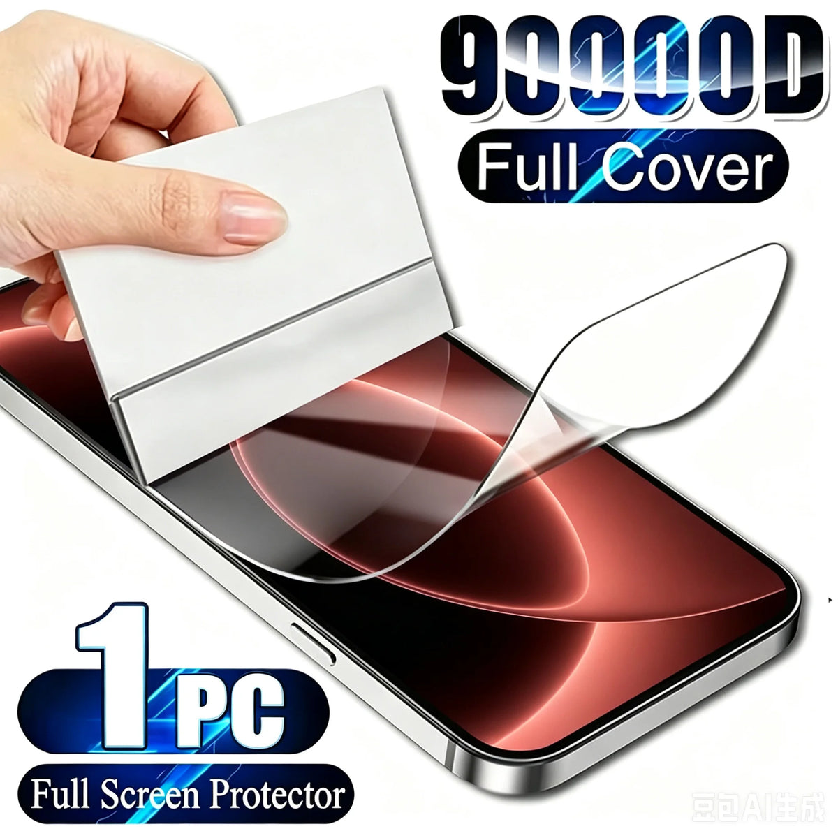 1-4Pcs Soft Hydrogel Film For iPhone 18 Pro Max 17 16 14 13 12 11 15 Pro Max Air 13 Mini 7 8 Plus X XR Silicone Screen Protector