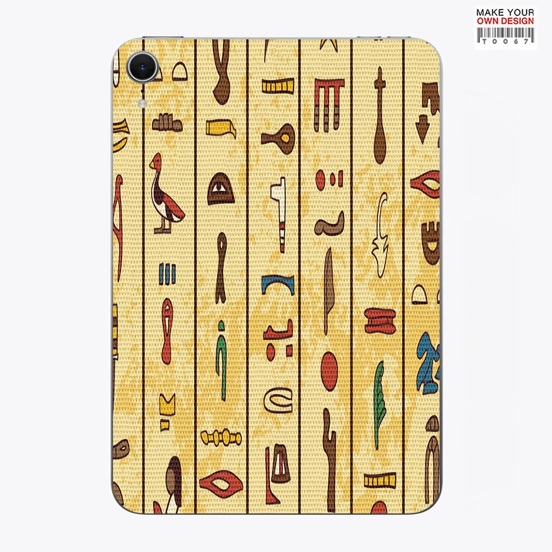 For iPad Pro 13 11 M4 Pro 12.9 2018 Mini 6 7 Full Cover Colorful Back Film Covers Decal Skin Protector Sticker