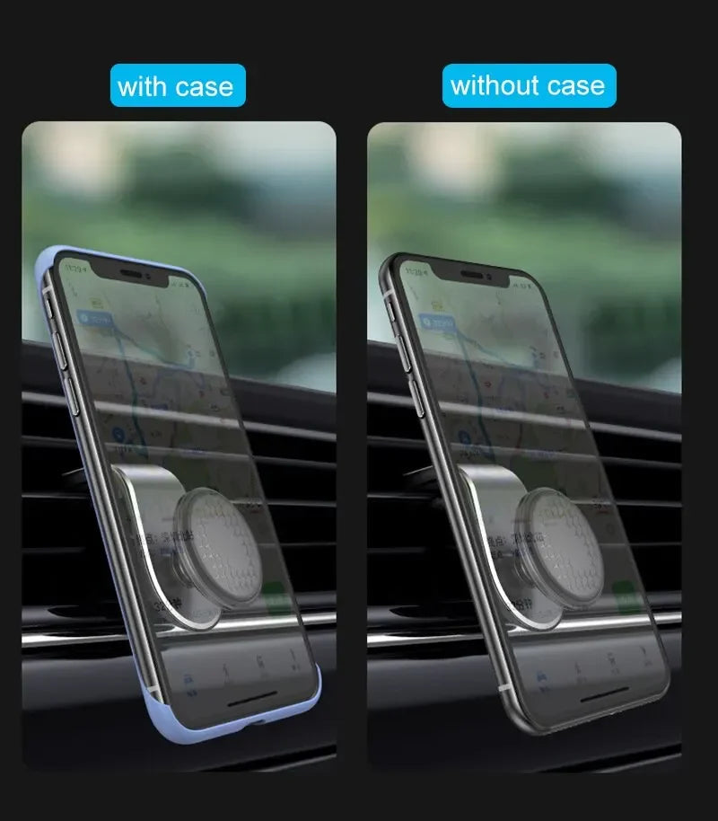 Magnetic Car Phone Holder Universal Air Vent Car Phone Mount Mobile GPS Support Mobile Phone Holder, Car Supplies, Small Tools
