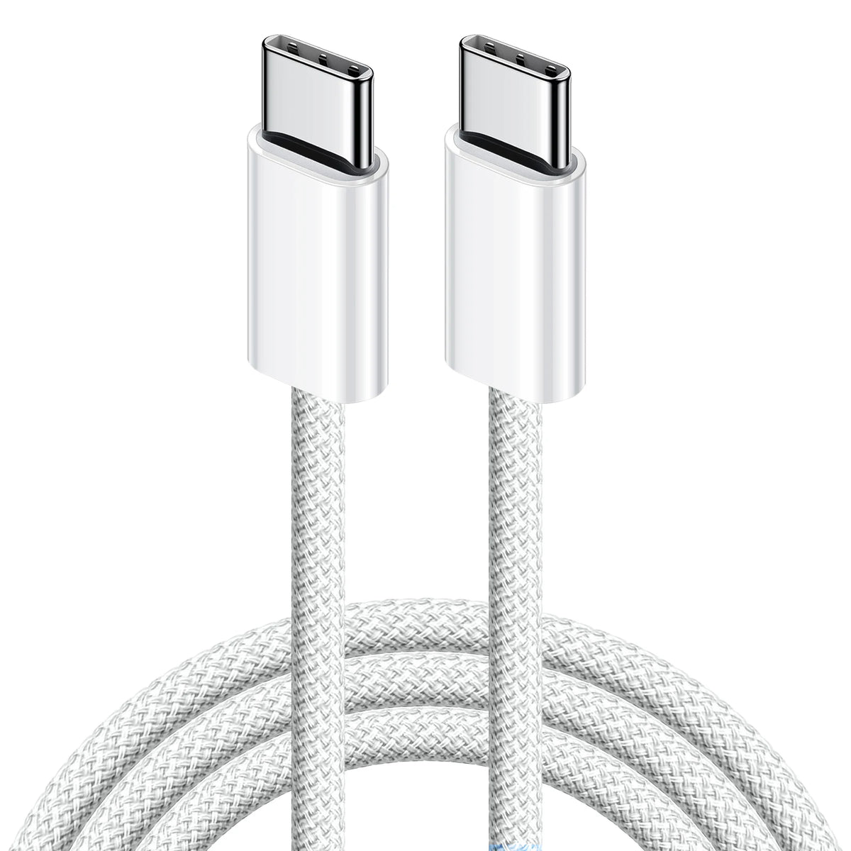 60W Type C to Type C Cable Data Line For Iphone 15 16 17 Samsung Xiaomi Fast Charging USB C to C Cable Type C Data Charger 1m2m