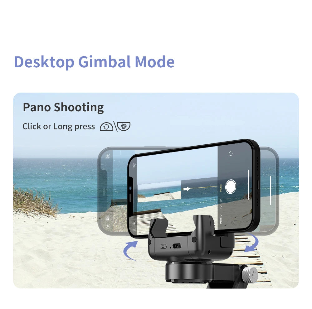 Selfie Stick Phone Gimbal Stabilizer For iPhone Android Action Camera Tripod Cellphone Mobile Cell Smartphone Handle Grip Video
