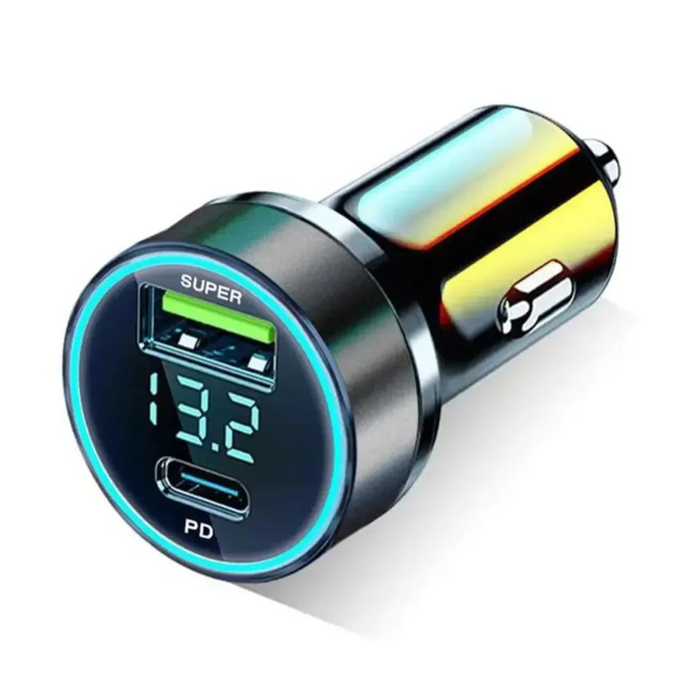 120W Quick Charging Adapter Super Fast USB Car Charger For iPhone Samsung Used For SUVs