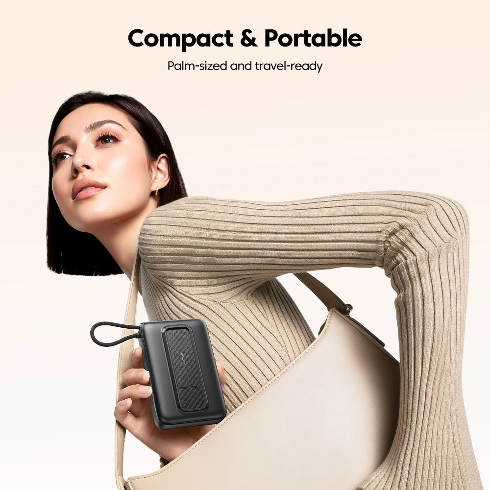 Toocki PowerBank 10000mAh Magnetic Wirelss 15W USB C PD 22.5W Fast Charge for iPhone 16 15 14 13 Portable Power Bank for Magsafe