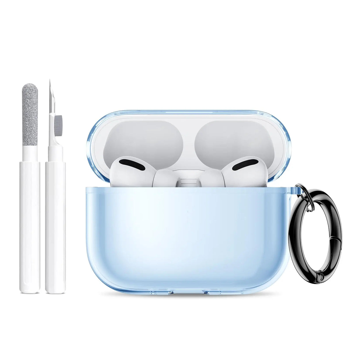 for Airpods Pro 3 Case Clear Glitter Sparkle Bling Clear Case for Airpods Pro 3 Case Cover 2025 Soft TPU Case for Airpods Pro 3