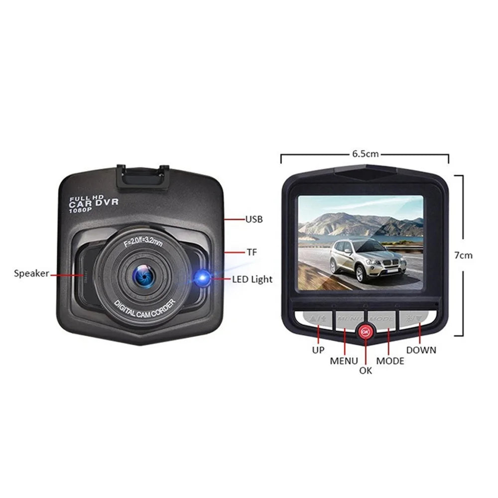 XUSHIDZ Q03 1080P NEW Dash Cam Night Vision Car DVR Vehicle Recorder Car Camera G-sensor HDR DVR Loop Recording Dashcam